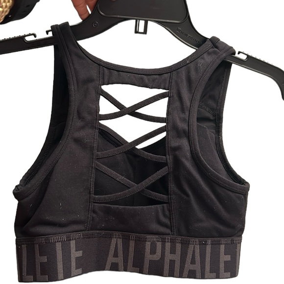 Alphalete black sports bra XS - Picture 3 of 4